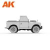 AK Interactive AK35012 LAND ROVER 88 SERIES IIA ROVER 8 1/35